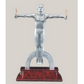 Male Gymnastics Elite Resin Figure Trophy (8")